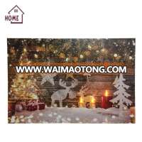 High Quality Christmas Theme Design Large Wall Mount battery powered led picture frame